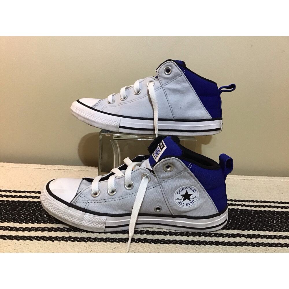 Kids Converse Chuck Taylor All Star Axel Mid Top Shoe Sz US 2 Cushion Insole
